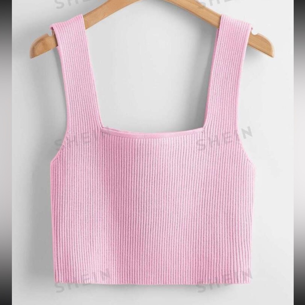 SHEIN cropped tank top!!